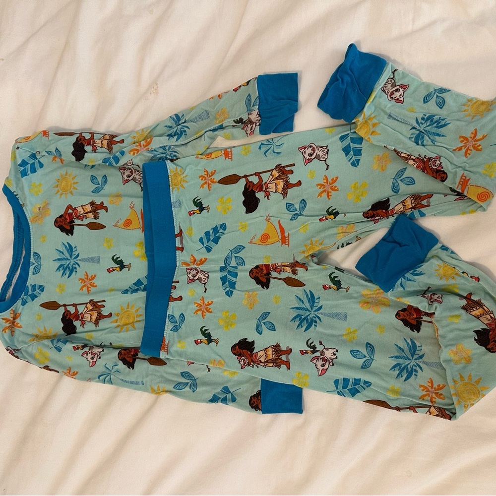 Little Sleepies two Piece Pajamas - Moana